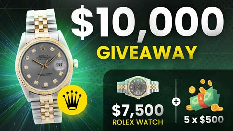 crown and caliber rolex giveaway|GIVEAWAY Win a Crown & Caliber Rolex .